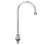 Fisher 3816 Deck Mount Base Single Hole 12" Rigid Gooseneck Spout 1/2" Slip Joint Faucet