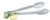 Vollrath 47312 12" Stainless Steel Utility Tongs