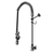 T&S Brass B-2285-Cr-Bc Pre-Rinse Unit Deck Mount