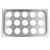 Vollrath 75062 Full Size 15 Hole Stainless Steel Egg Poacher Plate