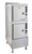 Cleveland 24CGA10.2-NG SteamCraft Gemini Natural Gas 10 Pan Floor Steamer - 144,000 BTU