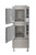 Cleveland 24CGA10.2ES-NG Gemini 10 SST Natural Gas High Efficiency 10 Pan Convection Floor Steamer - 100,000 BTU