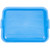 Vollrath 1522-C04 Blue Traex Color Mate Food Storage Box Recessed Cover