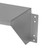 Vollrath 38094 61 1/4" Stainless Steel Customer Side Plate Rest