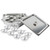 Vollrath 75070 Half Size Stainless Steel Egg Poacher/Juice Glass Holder