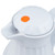 Vollrath 52162 20 Oz White Plastic SwirlServe Hot-N-Cold Beverage Server