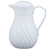Vollrath 52162 20 Oz White Plastic SwirlServe Hot-N-Cold Beverage Server