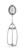 Vollrath 47200 0.75 oz Oval Stainless Steel Squeeze Handle Disher
