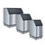 Manitowoc D320 Ice Bin 22"W With Side-Hinged Front-Opening Door Side Grips