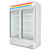 True GDM-49-HC~TSL01 Two Section Hinged Doors Refrigerated Merchandiser - 115V