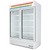 True GDM-49-HC~TSL01 Two Section Hinged Doors Refrigerated Merchandiser - 115V