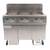 Frymaster FPGL330CA-LP 30 Lbs. Stainless Steel Liquid Propane Frymaster OCF30 Fryer Battery - 210,000 BTU