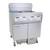 Frymaster 3FQG30U-NG 30 Lbs. Stainless Steel Natural Gas Frymaster FilterQuick Fryer Battery - 210,000 BTU