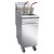 Adcraft BDGF-120/LPG 15.5" W Liquid Propane Stainless Steel Black Diamond Fryer - 120,000 BTU