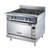 Vulcan VCBB24B-NG 24" W Stainless Steel Natural Gas V Series Heavy Duty Range - 65,000 BTU
