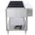 Vollrath 38004 4 Pan Electric ServeWell Hot Food Table Open Shelf Base - 120 Volts