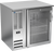 Beverage Air BB36HC-FG-S 36" W One-Section Glass Door Refrigerated Food Rated Back Bar Storage Cabinet - 115 Volts