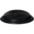 Dinex DXHHDM703 8" Black High Heat Polypropylene Dome Lid