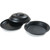 Dinex DXHHDM703 8" Black High Heat Polypropylene Dome Lid