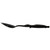 Vollrath 5284220 13-1/4" Black Nylon Solid Spoon