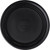 Dinex DXHHPL703 8" Black Polypropylene High Heat Disposable Plate