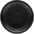 Dinex DXHHPL703 8" Black Polypropylene High Heat Disposable Plate