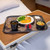 Dinex DX1089M44 15" X 20" Flat Graphite Grey Tray