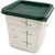 Carlisle 1197008 Square Polyethylene Green Food Storage Container Lid