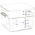 Carlisle 1195407 12 Qt. Polycarbonate Square Food Storage Container