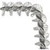 Carlisle 4011105 23"W High-Heat Sparta Fryer Brush With L-Tipped End