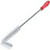 Carlisle 4011105 23"W High-Heat Sparta Fryer Brush With L-Tipped End