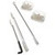 Carlisle 4015200 23" W Sparta Fryer Brush with L-Tipped End