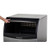 Scotsman UC2724SAX-1 24" W Air-Cooled Half Size Cube Style Undercounter Ice Maker with Bin - 115 Volts