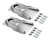 Krowne 28-200 Stainless Steel Caster Positioning Set