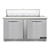 Continental Refrigerator SW60N12C-FB 60" W Two-Section Two Door Sandwich Unit