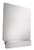 Krowne 30-325 20.5" D x 18" H Stainless Steel Universal 1" Thick Fryer Splash Guard
