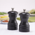 Chef Specialties 04502 4" Chef Professional Series Capstan Salt Mill/Pepper Mill Set