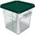 Carlisle 1195107 4 Qt. Polycarbonate Clear Squares Food Storage Container