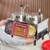 Winco 51073A Dual 7 Qt. Wells Benchmark Chili And Cheese Warmer - 120V 1200W