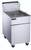 Dukers DCF5-NG 70 lb. Capacity Natural Gas Floor Model Fryer - 150,000 BTU