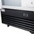 Dukers LG-430 25"W Black Swing Refrigerated Merchandiser With Canopy LED lighting