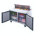 Dukers DSP48-12-S2 48" 2 Solid Self-Closing Doors Sandwich / Salad Prep Table