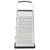 TableCraft Products SG205BH 4-Sided Anti-Slip Cash & Carry Back Of The House Box Grater - 6/Case