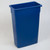 Carlisle 34202314 23 Gallon Blue Rectangular Trimline Waste Container
