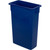Carlisle 34202314 23 Gallon Blue Rectangular Trimline Waste Container