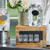 TableCraft Products RCBCRATE1 Natural Wood Rustic Risers Crate Set With Chalkboard