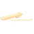 TableCraft Products BAMDKN65 6 1/2" Natural Finish Pinewood Cash & Carry Disposable Knife