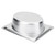 Vollrath 3102040 4" Stainless Steel Super Pan Super Shape Half Oval Pan - 22 Gauge