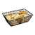 Winco WBKG-9 9"W x 5 7/8"D x 3"H Black Rectangular Wire Bread / Fruit Basket