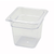 Winco SP7606 1/6 Size 5 1/2" Deep Poly-Ware Food Pan
